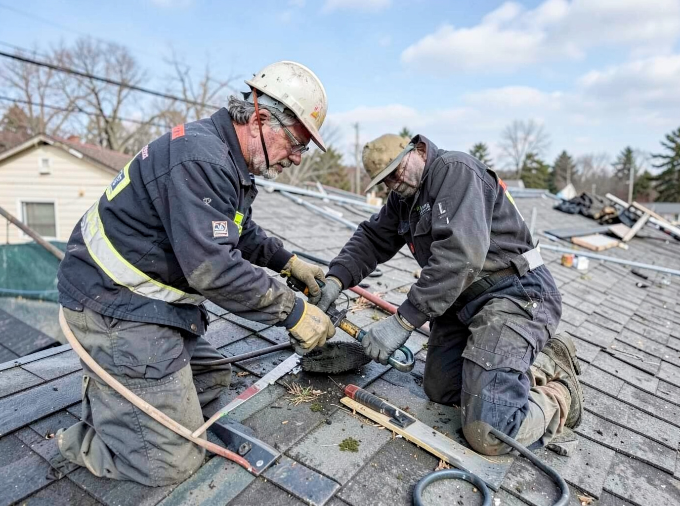 Wind Damage Roof Repair in Duluth, MN
